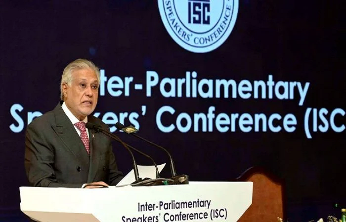 DPM Ishaq Dar addresses Inter-Parliamentary Speakers’ Conference in Islamabad