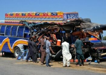 Indus Highway bus-truck incident results in 11 fatalities and 13 injuries