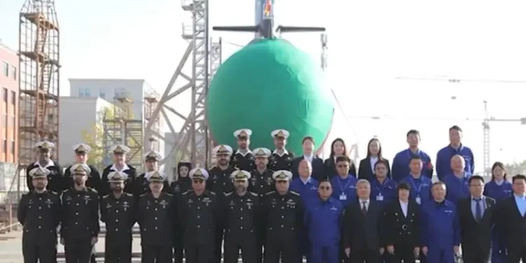 Pakistan Navy Launches Fourth Hangor-Class Submarine Ghazi in China