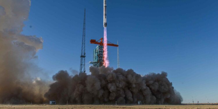 Chinese firm tests first reusable rocket despite partial setback