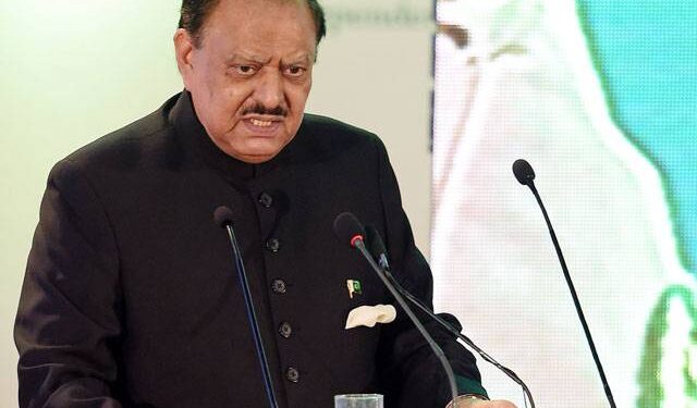 Mamnoon Hussain says CPEC would prove a game changer not only for Pakistan but for whole region