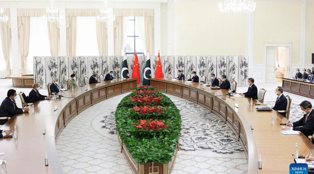 The CPEC, B2B collaboration, and Prime Minister Shahbaz Sharif’s trip to China were highlighted