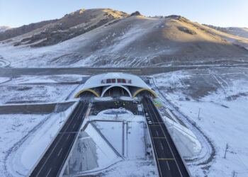 World’s Longest Expressway Tunnel Opens in Xinjiang