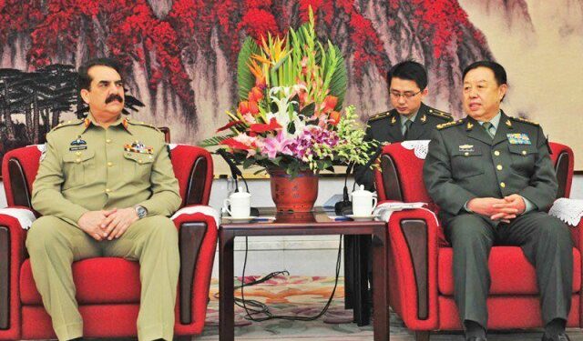 Gen Sharif lands in China to discuss CPEC security
