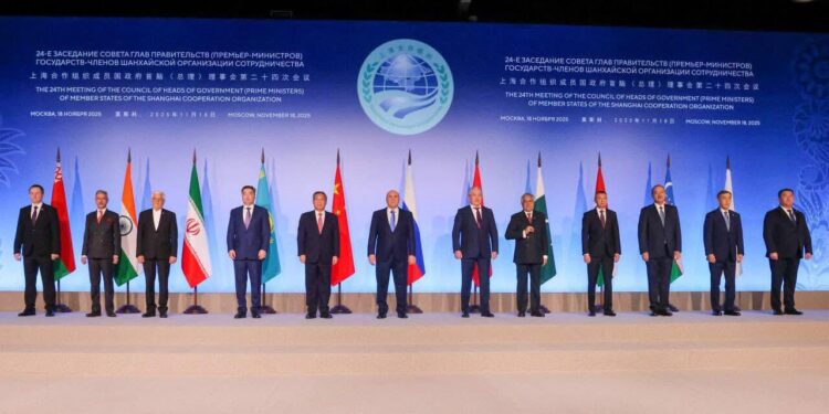 On November 18, 2025, the 24th meeting of the Council of Heads of Government (Prime Ministers) of the Shanghai Cooperation Organization (SCO CHG) was held in Moscow under the chairmanship of the Russian side.