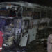 Southern Pakistan bus fire claims 18 lives and 28 people are wounded