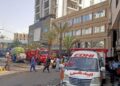 1 dead 3 injured in supermarket warehouse fire in Pakistan’s city of Karachi