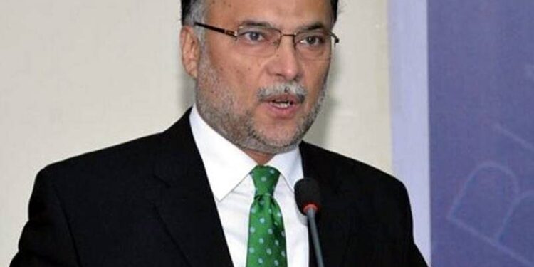 AHSAN CALLS FOR STRENGTHENING PAKISTAN-CHINA INDUSTRIAL COOPERATION