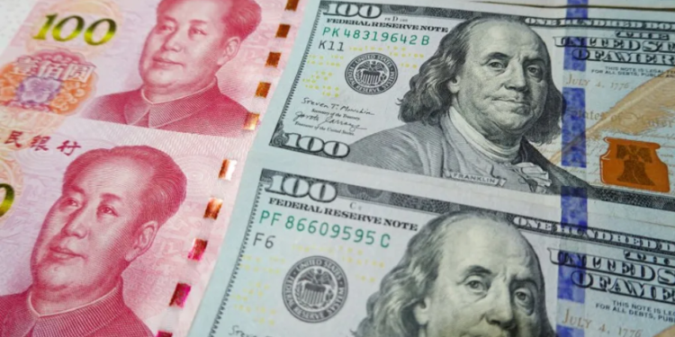 Chinese yuan weakens to 7.0773 against USD Tuesday
