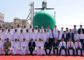 Launching Ceremony of Pakistan Navy’s Third Hangor-Class Submarine PNS-M Mangro Held in China