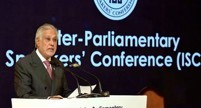 DPM Ishaq Dar addresses Inter-Parliamentary Speakers’ Conference in Islamabad