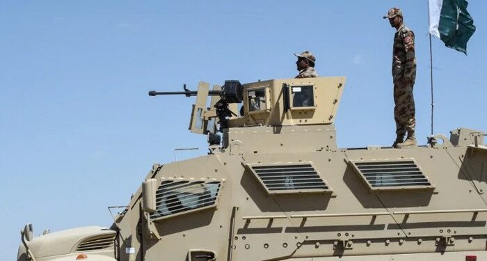 Pakistani security forces operation against terrorists in KPK province