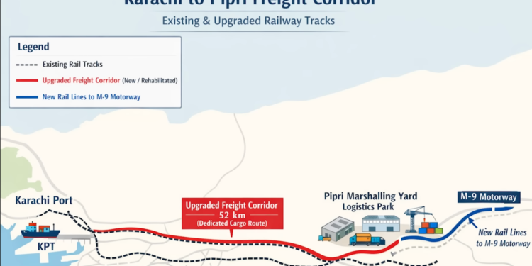 Pipri Freight Corridor to link Karachi with China and Central Asia
