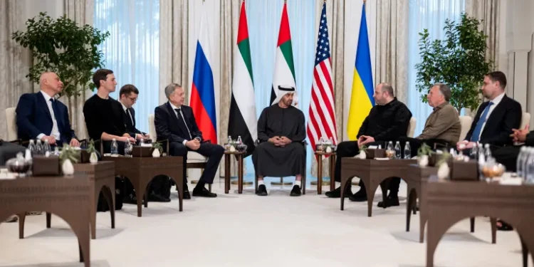 Ukraine, Russia, US End First Round of Abu Dhabi Talks Amid Escalating Fighting