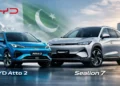 BYD, Mega Motor Launch Sealion 7 and Atto 2 Electric SUVs in Pakistan