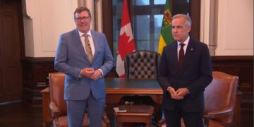 Saskatchewan Premier says he is pleased to join PM Carney on China visit: report