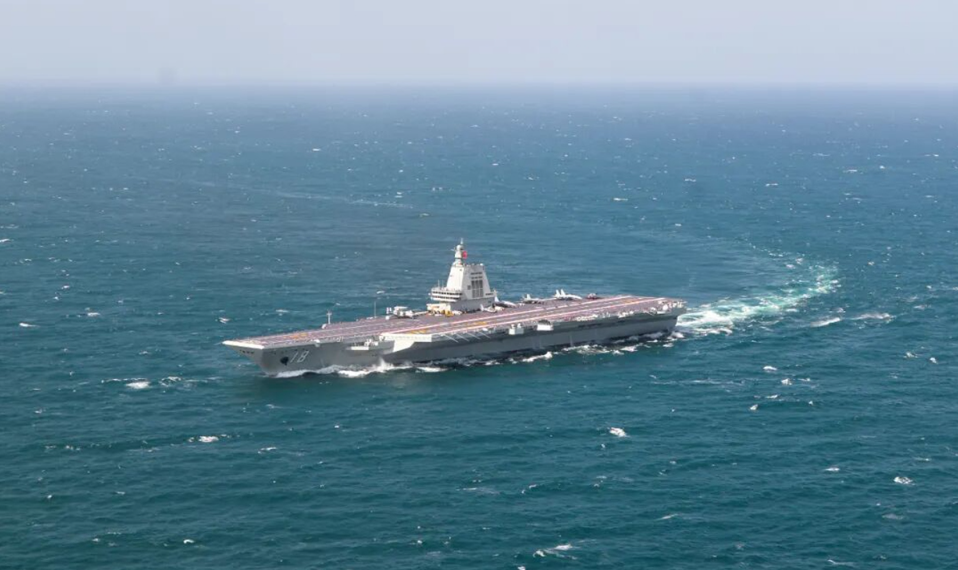Defense Ministry confirms aircraft carrier Fujian’s northward transit through Taiwan Straits, says sea trials progressing smoothly
