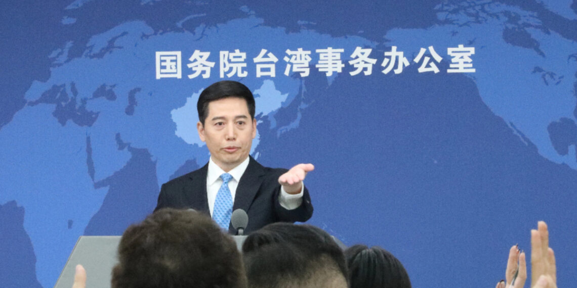 China opposes any form of official exchanges between countries that have diplomatic relations with China and the Taiwan region: mainland spokesperson