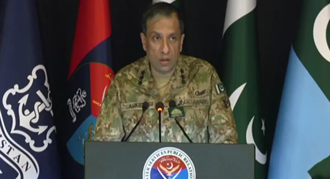 DG ISPR says Afghans involved in major terrorist incidents in Pakistan in 2025