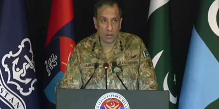 DG ISPR says Afghans involved in major terrorist incidents in Pakistan in 2025