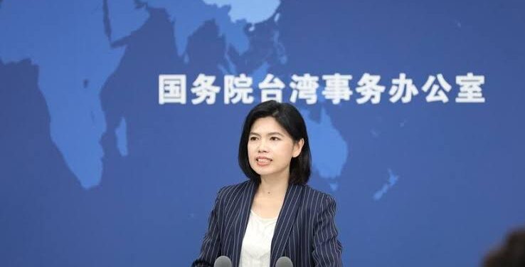 Spokesperson reiterates Taiwan question is China’s internal affair