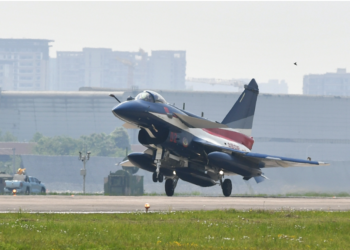 PLA aerobatic team’s J-10C fighter jets to make debut at Singapore Airshow