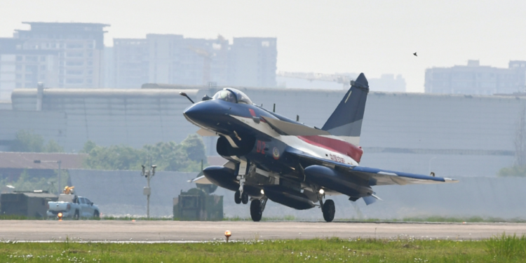 PLA aerobatic team’s J-10C fighter jets to make debut at Singapore Airshow