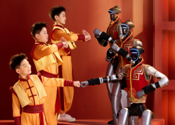 Parkour, Drunken Fist and nunchaku, Unitree humanoid robots wow audience at 2026 Spring Festival Gala