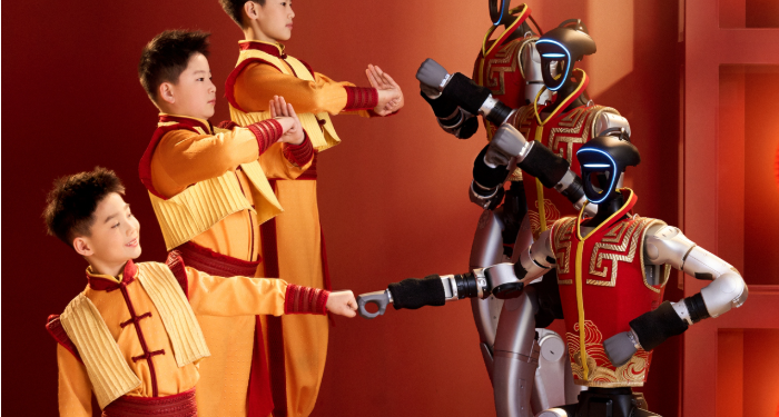 Parkour, Drunken Fist and nunchaku, Unitree humanoid robots wow audience at 2026 Spring Festival Gala