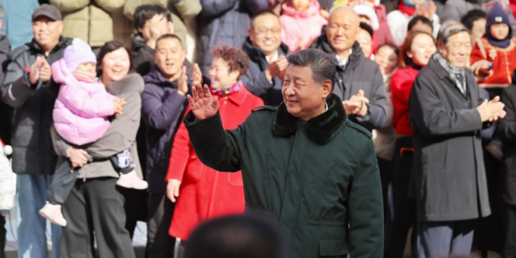 Xi Story: Celebrating Spring Festival with the people
