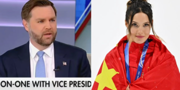 Vance’s remarks on Eileen Gu’s decision to compete for China in Olympics draw attention, fuel controversy on both US, Chinese internet