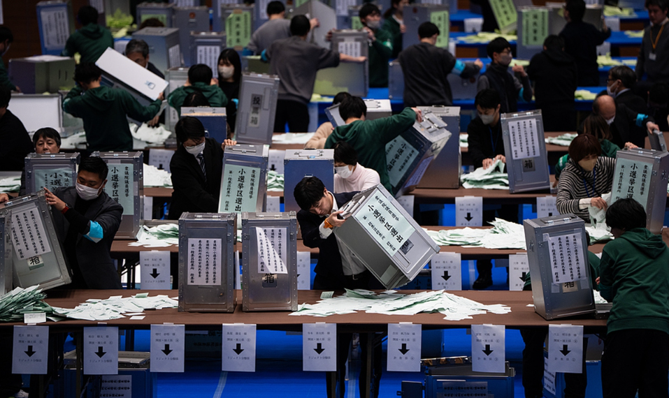 Japan’s ruling coalition poised to secure majority in snap election; expert warns of political prospects of further right-wing shift