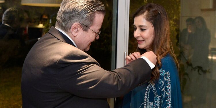 Ayesha Raza Conferred French National Order of Merit for Outstanding Work in Human and Children’s Rights