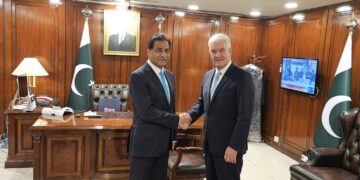 Ambassador Frederico Silva Calls on NA Speaker Ayaz Sadiq, Bids Farewell