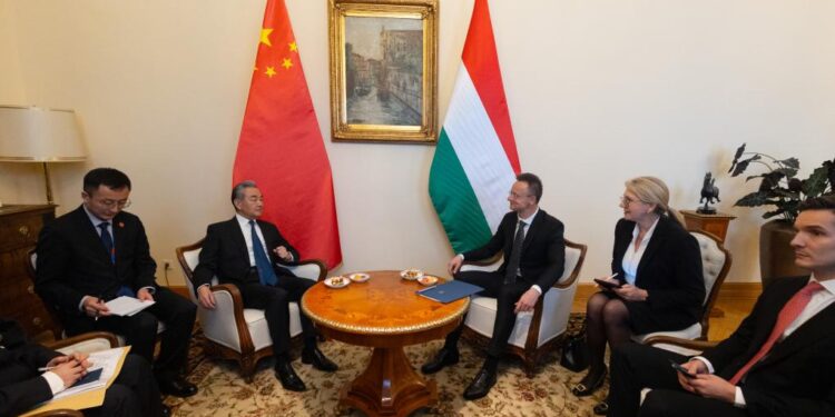 Chinese FM calls for joint efforts to deepen China-Hungary friendship, cooperation