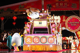 Macao stages float parade, fireworks celebrating Year of the Horse