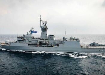 PLA tracks Australian warship throughout transit of Taiwan Straits: military source