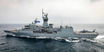 PLA tracks Australian warship throughout transit of Taiwan Straits: military source