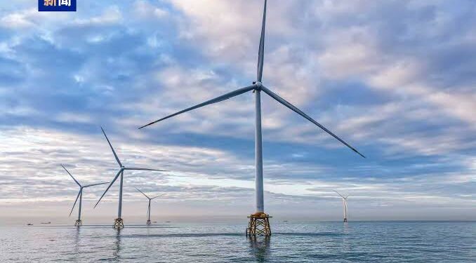 China Commissions 20-MW Offshore Wind Turbine in Southern Fujian