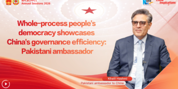 Whole-process people’s democracy showcases China’s governance efficiency: Pakistani ambassador