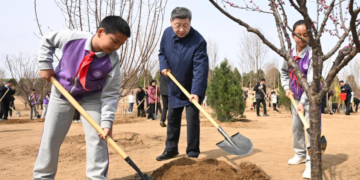 Xi urges mobilizing whole society in tree-planting efforts