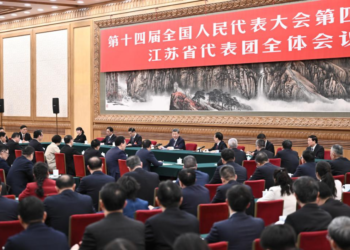 Xi takes part in deliberation at annual national legislative session