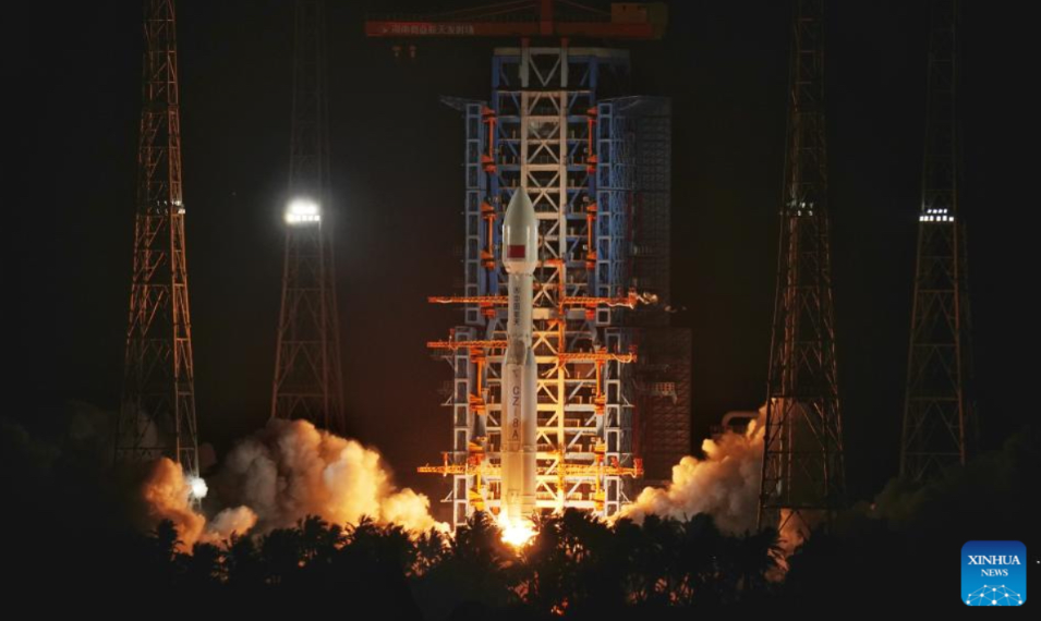 China’s Long March-8A rocket launches new internet satellites