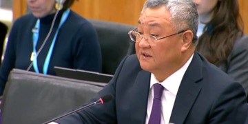 Chinese envoy strongly condemns and firmly opposes attacks on schools at a UN meeting presided by US first lady