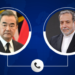 China Backs Ceasefire Momentum, Urges Continued Iran-U.S. Peace Talks, FM tells Iranian counterpart