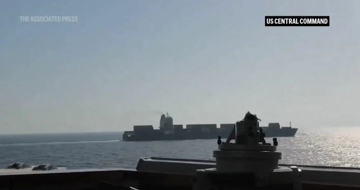 China expresses concern over U.S. interception of ship heading towards Iranian port