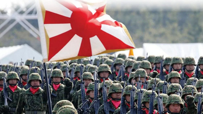China urges Japan to break with militarism