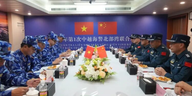 Chinese, Vietnamese coast guards conduct first joint patrol in Beibu Gulf in 2026: official release