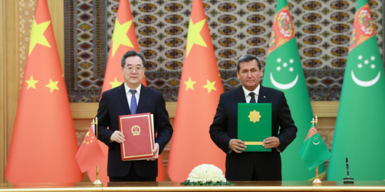 China to advance high-quality development of all-round cooperation with Turkmenistan: vice premier