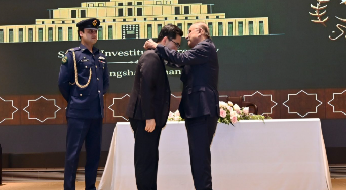 Chinese cardiologist honored with Sitara-i-Pakistan for medical contributions